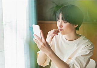 お口の画像をいつでもチェック